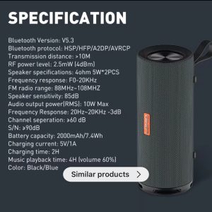 LDNIO Bluetooth speaker
